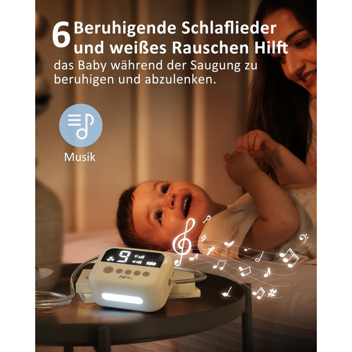 Дитячий електричний назальний аспіратор. Електричний назальний аспіратор для немовлят. 9 сил всмоктування.