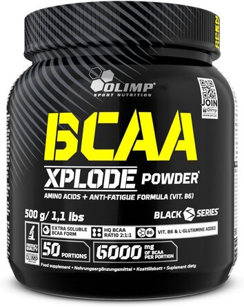 Високоякісні амінокислоти OLIMP BCAA Xplode Powder, фруктовий пунш, 500 г