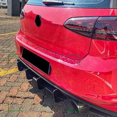 Спойлер дифузора для губ заднього бампера ABS для V W Golf 7 GTI, протектор губного спойлера ABS