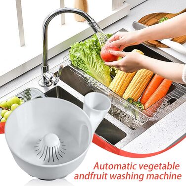 Пилосос Автоматичний водонепроникний портативний кухонний прилад - лоток для пилососів та миття посуду Для кухні, кемпінгу, пікніків