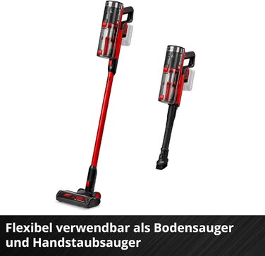 Акумуляторний стіковий пилосос Einhell TE-SV 18/270 Li BL-Solo