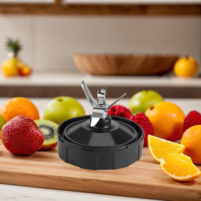 Для змішувального леза Ninja для кухонного комбайна Ninja Mixer 3в1 Деталі 1500 Вт Чорний пластик Метал 1000 Вт 1500 Вт Заміна соковижималки Підлогове лезо соковижималки з 7 лезами