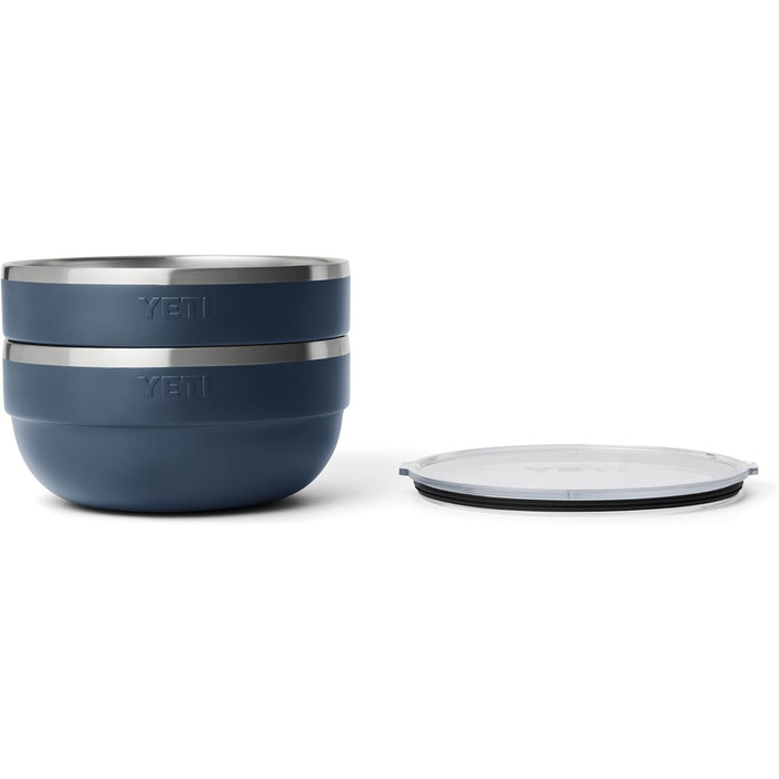 Термос YETI Rambler з кришкою, темно-синій, великий