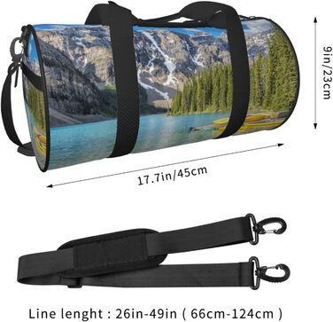 Спортивна сумка для подорожей Банф, чорна, універсальний розмір