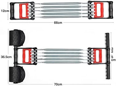 Багатофункціональний еспандер з педаллю для тренування м&39язів грудей, рук та верхньої частини тіла