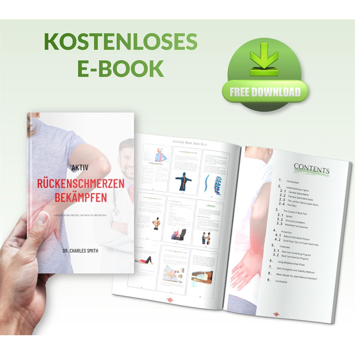Подушка для коліна MillyBeas для сну на боці - ортопедична подушка для ніг з піни з ефектом пам&39яті, розроблена лікарями, зі знімним бамбуковим чохлом для полегшення болю в спині/стегнах/суглобах та сідничному нерві