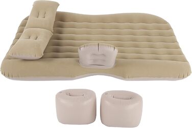 Надувний матрац для автомобіля, Надувний матрац, Надувне ліжко для заднього сидіння автомобіля, Автомобільний надувний матрац, Зручне ліжко для подорожей, Надувний матрац з подушкою-топ, Матрац, Надувне ліжко для кемпінгу та подорожей на свіжому повітрі