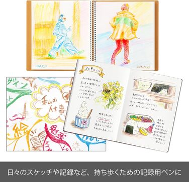 Тримач для грифелів та набір грифелів Pentel, набір з 8 шт. (PH802ST) від Pentel Mehrfarbig Modern