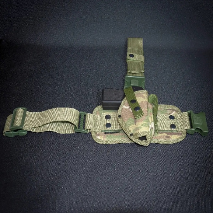 Кобура на стегно для ПМ кордура Kirasa мультикам(Арт.KI283)