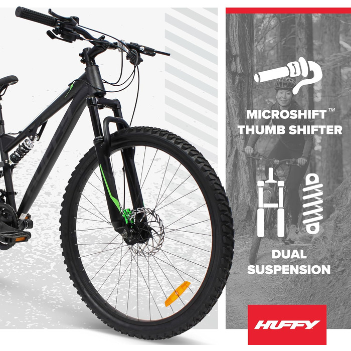 Гірський велосипед Huffy Marker 26&39 - Schwarz 21-Gang Shimano
