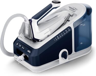 Парова прасувальна станція Braun CareStyle 7 Pro IS 7282 BL - парова праска з підошвою FreeGlide 3D, функція iCare, знімний резерв