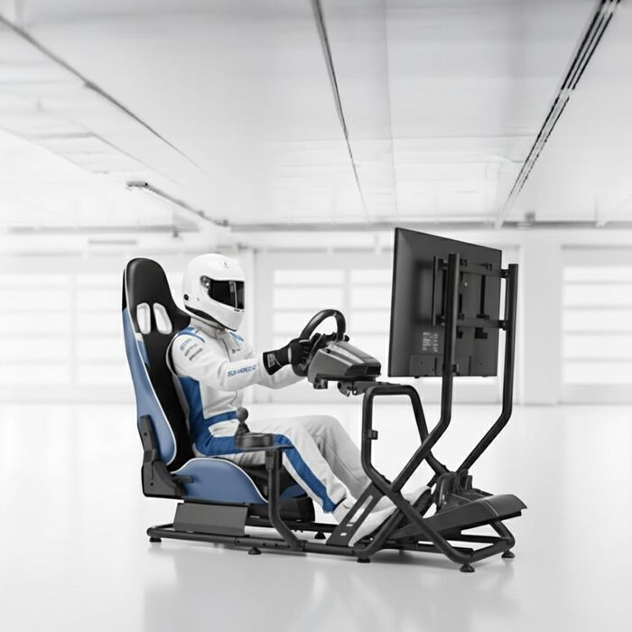 Симулятор кокпіта гоночного крісла повністю регульоване гоночне сидіння