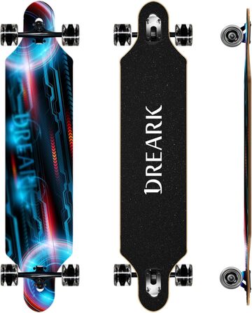 Лонгборд Classic Pro 42" 107 см 8-шаровий клен ABEC-11 PU колеса 70x51 мм T-Tool у комплекті вага до 120 кг для дорослих дівчат хлопчиків початківців drop-through freeride cruiser класний дизайн оригінал 2025