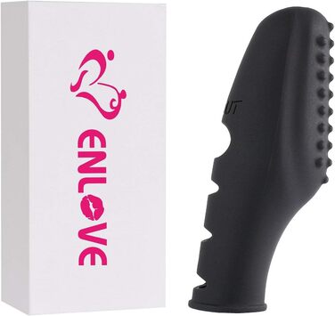 Вібратор для пальців Enlove, силіконовий, для стимуляції клітора та G-точки, компактний і водостійкий