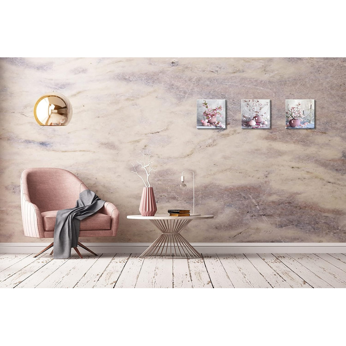 Полотно Картини Рожевий квітковий елегантний вишневий цвіт Картини Картини на полотні Сучасні картини для спальні Для домашнього д