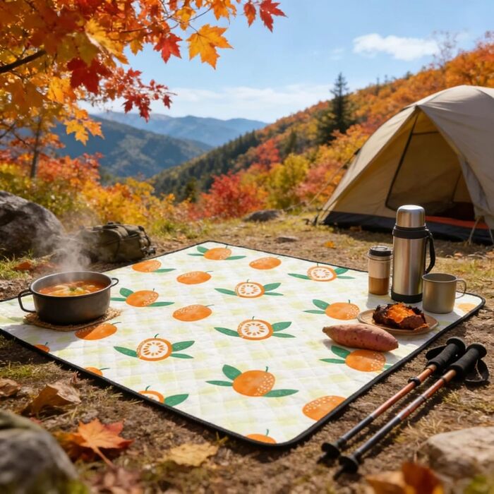 Великі водонепроникні килимки для пікніка для кількох осіб, піскозахисні, складані, портативні, для використання на свіжому повітрі, наприклад, для кемпінгу, пляжу, концертів, піскозахисний килимок для кемпінгу