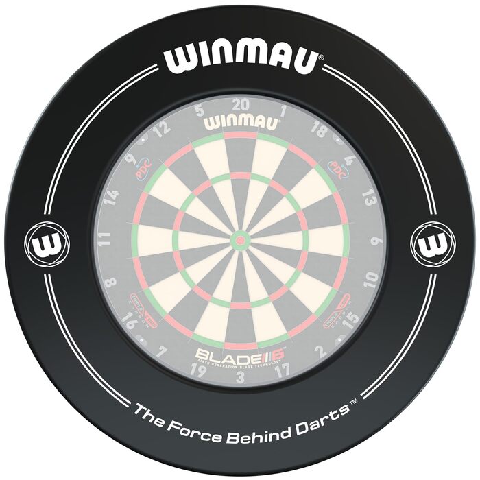 Кільце-фіксатор для мішені для дартсу Winmau, один розмір, чорний