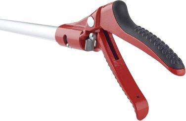 Ножиці для фруктів, ножиці для троянд, ножиці для збору, 77 см з обертовою головкою та сталевим лезом з тефлоновим покриттям, ідеально підходять для невеликої обрізки та збору фруктів, вага 550 грамів, 35136