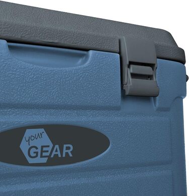 Бокс-холодильник з міцною поліуретановою ізоляцією Пасивний холодильник для кемпінгу, пікніків, фестивалів Зберігає їжу холодною або теплою до 47 годин, міцний HDPE, зручний для транспортування, 30L