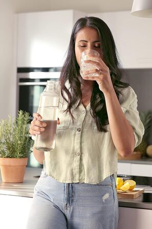 Набір скляних пляшок Sodapop Logan, змінні пляшки Ексклюзивно підходить виробник газованої води Logan, 2 шт. 850 мл