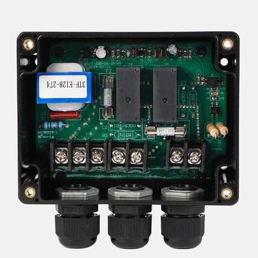 Станція перемикання WATTSTUNDE NVS 16A Пріоритетний вимикач живлення WS16A NVS Чорний