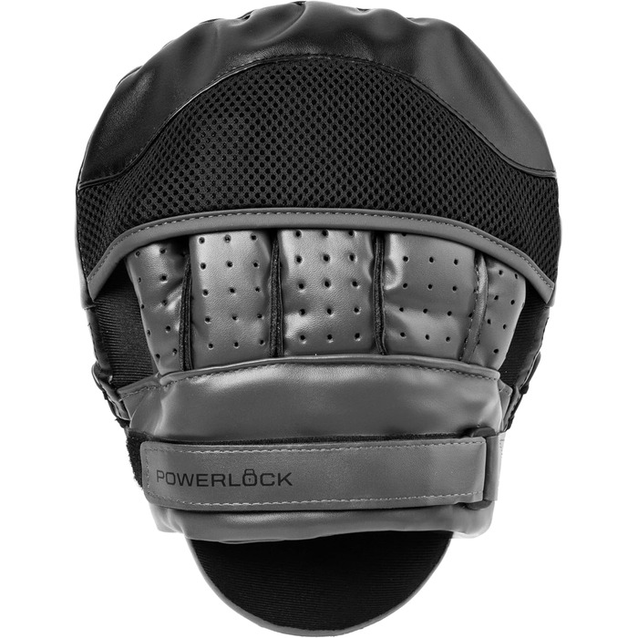 Захисні рукавиці Everlast Unisex для дорослих Powerlock Focus Mitts, чорні, один розмір