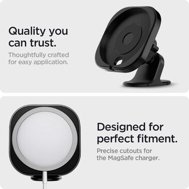 Підставка для чохла Spigen MagFit для автомобільного кріплення, призначена для MagSafe 2020-2023, сумісна з iPhone 16 Pro Max/Pro/