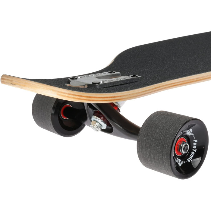 Лонгборд FunTomia з 3 рівнями гнучкості падає через крейсерську дошку в зборі Mach1 Швидкісні кулькові підшипники T-Tool Flex2 до