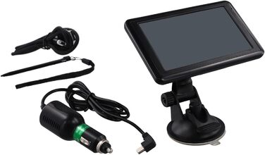 Автомобільний GPS-навігатор Gdfnmogo з великим 5-дюймовим дисплеєм, сенсорним екраном, оснащений великою пам&39яттю, з дисплеєм, кронштейном, кабелем передачі даних, кабелем живлення