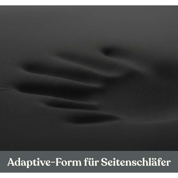 Подушка для колін для тих, хто спить на боці, виготовлена з технології піни з ефектом пам&39яті - Інноваційна подушка для ніг ідеально адаптована до потреб тих, хто спить на боці. Витримує вагу до 95 кг.