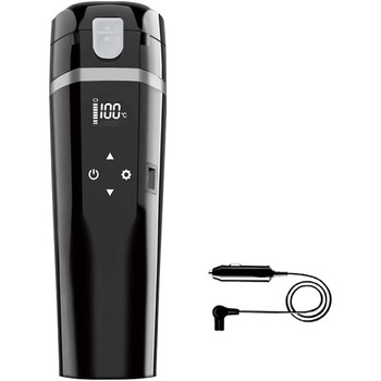 Дорожній чайник Baceyong 24V/12V для автомобіля/вантажівки, портативний електричний автомобільний термос-глечик для подорожей