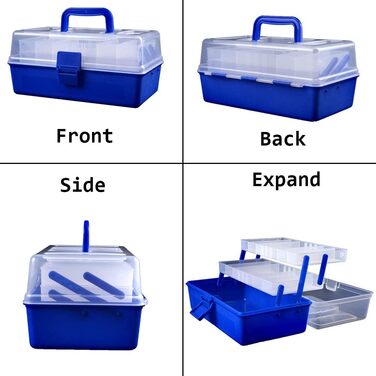 Ящик для рибальських снастей, багатошаровий ящик для снастей, ящик для зберігання рибальських аксесуарів, ящик для зберігання рибальських аксесуарів та спорядження