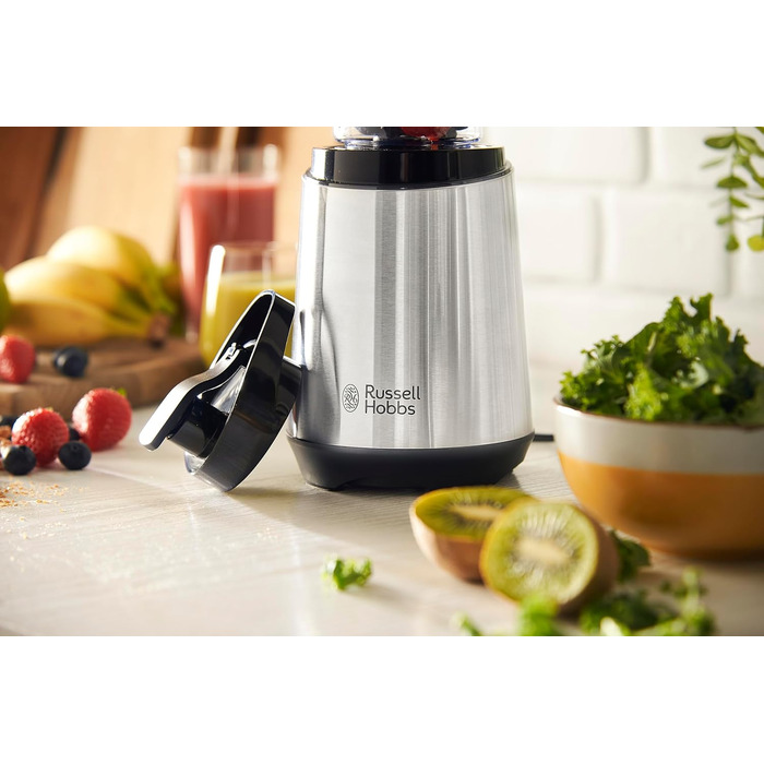 Блендер Russell Hobbs - блендер та блендер для приготування смузі з собою двигун 23 500 об/хв, вкл. 1 глечик для блендера 600 мл (