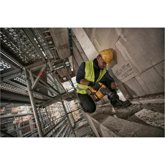 Акумуляторний комбінований перфоратор DeWALT DCH333X2-QW SDS-plus, 54 В, чорний/жовтий, розмір