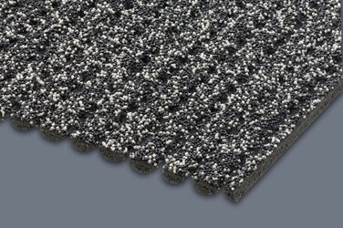 Килимок для сходів AKO, нековзкий, 30 x 73 см, R13 - Зроблено в Німеччині, сіль та перець