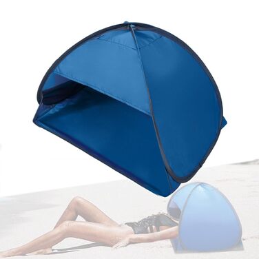 Розкладний намет Head, міні-пляжний намет із сонцезахисним тентом, автоматичний миттєвий намет, міні-парасолька, розкладний міні-пляжний намет для кемпінгу, пікніків та пляжу на свіжому повітрі