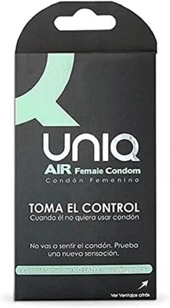 Презервативи UNIQ Air для жінок, 3 шт.