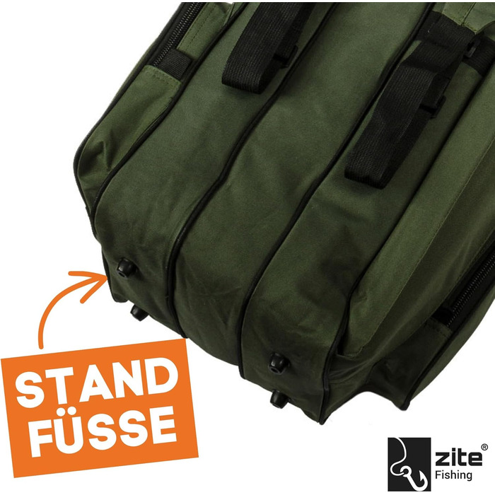 Сумка для рибалки Zite Fishing Сумка для вудки 150см Чохол для риболовлі Rod-Case Водовідштовхувальний чохол, 3 відділення рюкзак для вудок сумка для риболовлі сумки для риболовлі сумка для вудки сумка для вудки 150 см