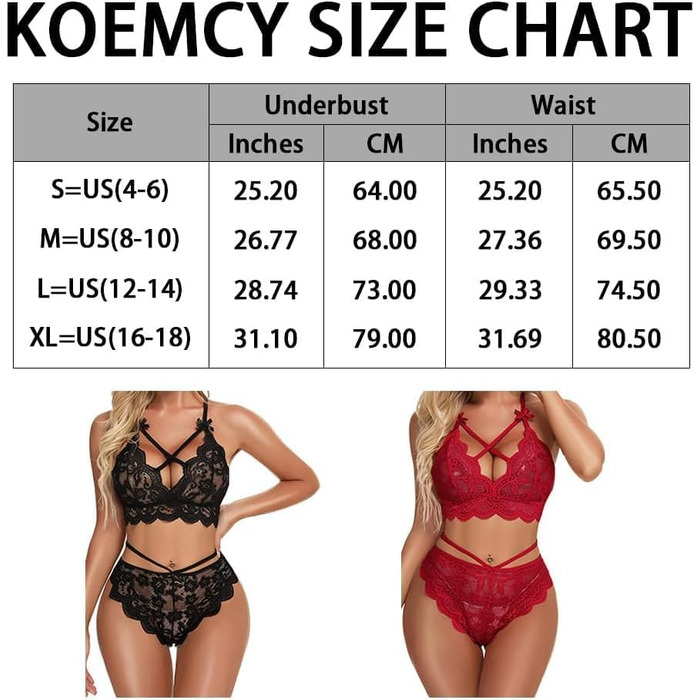 Сексуальний комплект WEITAPYT для жінок, топ і бралет з мережива та сітки, чорний, L