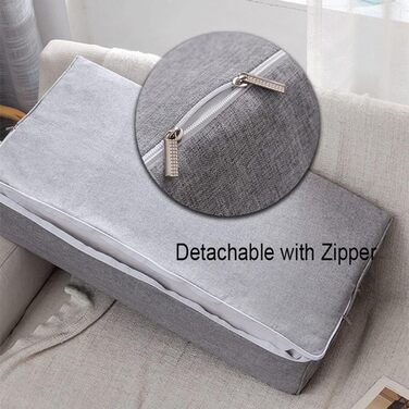 Подушка для спинки дивана YUR з товстої піни зі знімним чохлом, подушка для узголів&39я, подушка для підтримки попереку, велика спинка, подушка для читання, полегшує біль, темно-зелена