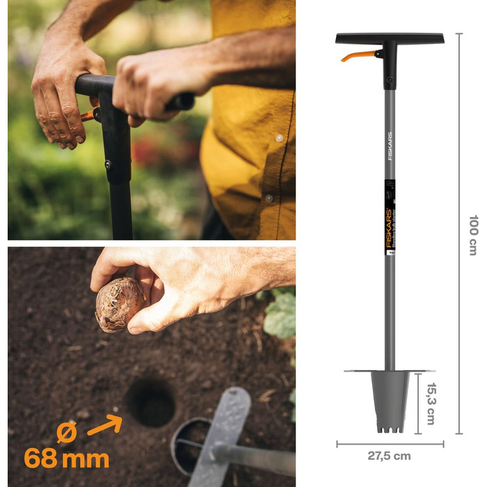 Кашпо для цибулин квітів Fiskars Ergo 1057078