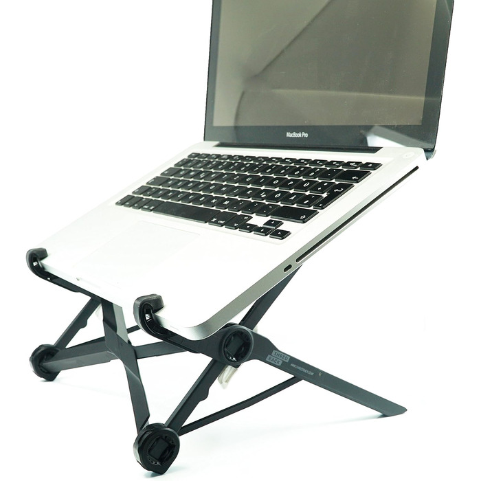 Універсальна підставка для ноутбука з регульованою висотою - складана підставка для ноутбуків 13, 15, 17 дюймів - мобільна підставка для Apple MacBook Pro Air, ноутбуків - тримач для ноутбука, підставка під ноутбук