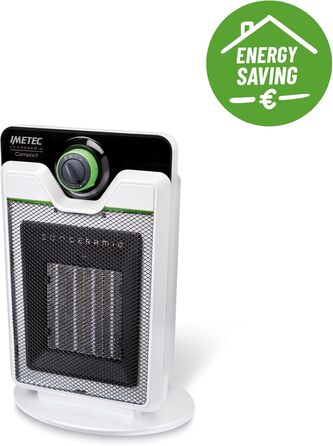 Вентилятор-обігрівач, електричний обігрівач, керамічна технологія, низьке енергоспоживання, тиха робота, 3 температурні режими, кімнатний термостат