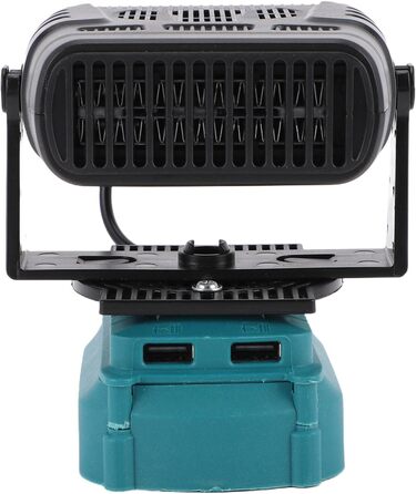 Портативний обігрівач Dpofirs на батарейках з двома температурами для кемпінгу в автомобілі, сумісний з батареями BL1815, BL1820, BL1530, BL1840, BL1850