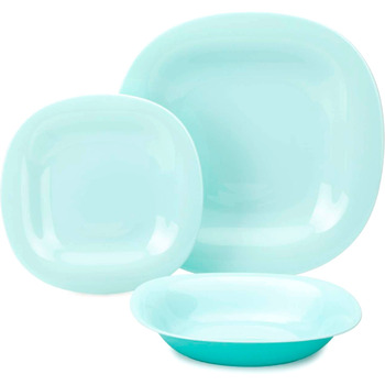 Сервіз Luminarc Carine Paradise Blue, 18 предметів (7046524) Сервіз Luminarc Carine Paradise Blue, 18 предметів (7046524)