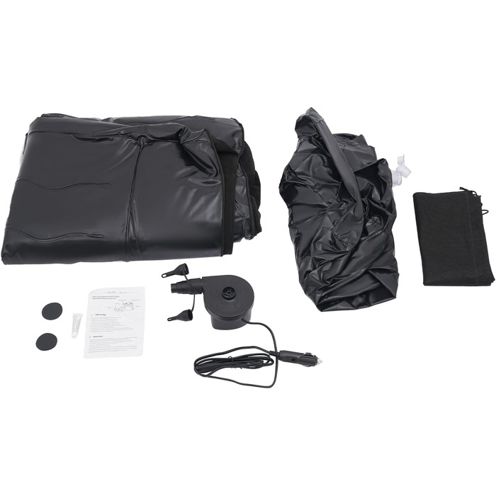 Автомобільний матрац, 174 * 126 см надувний матрац для позашляховика, універсальне автомобільне ліжко, електричний повітряний насос та 2 подушки, надувне автомобільне ліжко для кемпінгу та подорожей