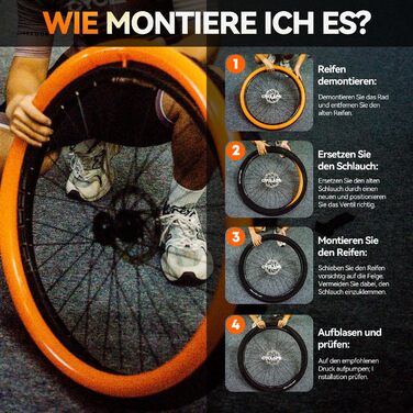 Велосипедна камера CYCLAMI TPU для Gravel та MTB (700x32-47c) для шосейних велосипедів, гравійних велосипедів, 46 г, надлегка