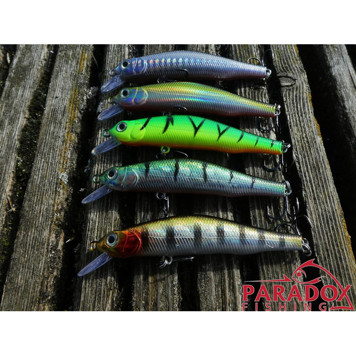 Набір воблерів 5 шт. 14 г 10,5 см / 8 г 8,8 см з коробкою Приманка для щуки, судака, окуня 5 шт. 8 г 8,8 см