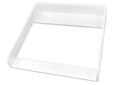 Кріплення для пеленального столика KraftKids, біле, прямий дизайн, підходить для комода MALM