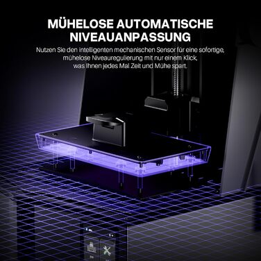 Принтер ELEGOO Saturn 4 Ultra MSLA, інтелектуальний полімерний принтер із швидким друком, моніторинг AI, дистанційне керування, ав